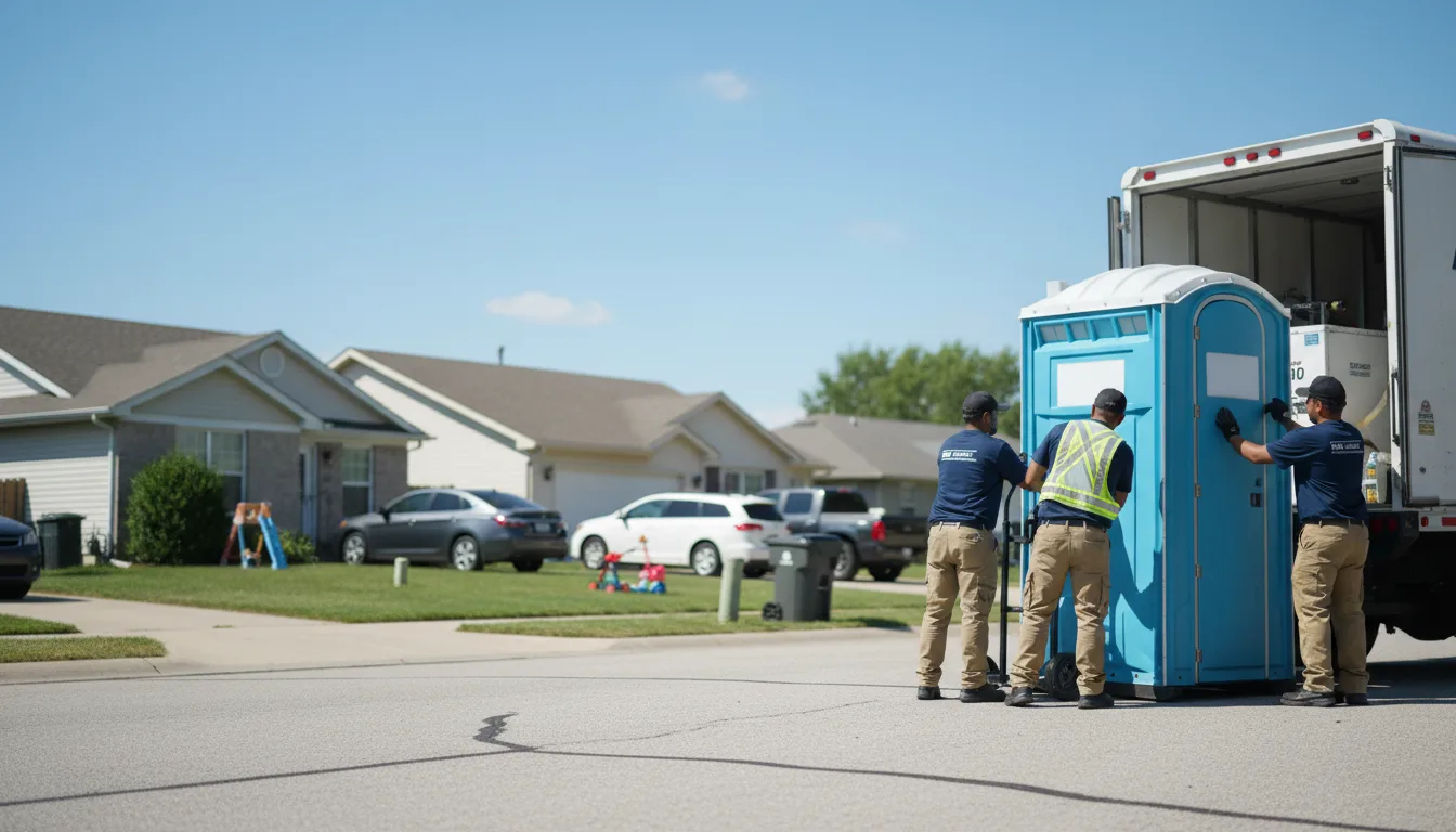 Standard Porta Potty Rentals in Ferris, IL near me